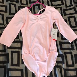 Pink leotard